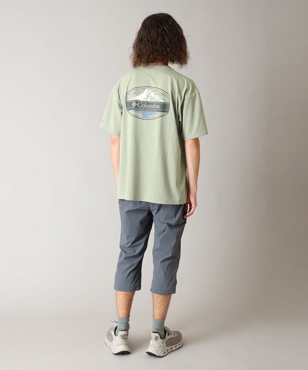 Columbia Columbia/ サンライズストレイトオムニフリーズゼログラフィックショートスリーブTシャツ /コロンビア Safari