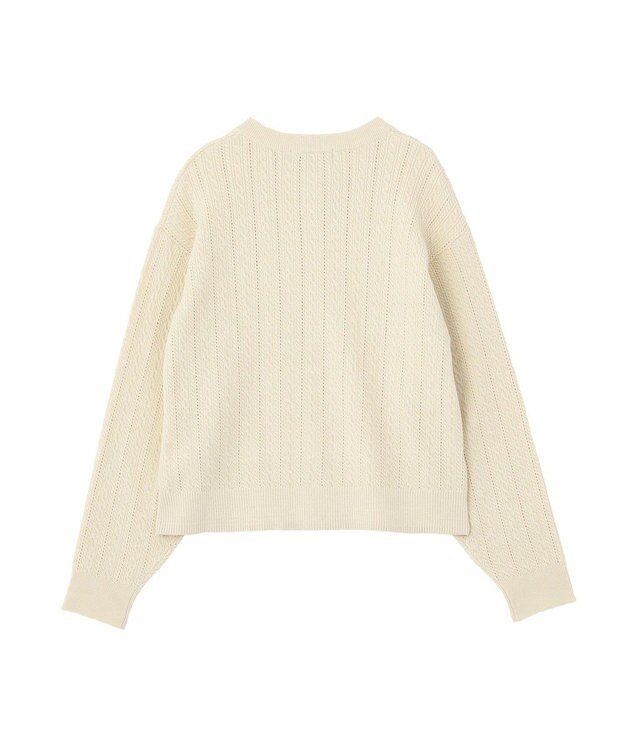 AMERICAN HOLIC 【BEVERLY HILLS POLO CLUB】ニットカーディガン Ivory