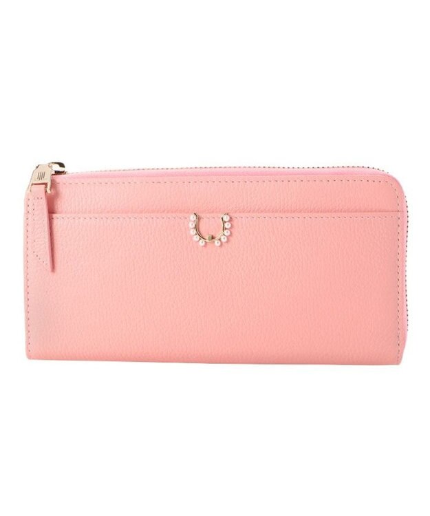 LANVIN en Bleu サンドニ Lファスナー長財布 ピンク