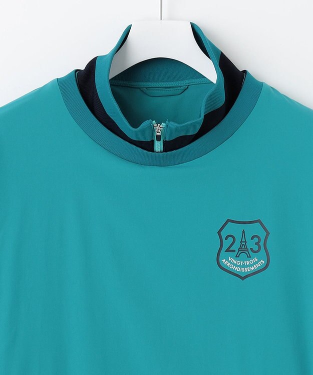 23区GOLF 着合わせ自在！3WAY着用可能【MEN】ツインスニード ピーコックグリーン系