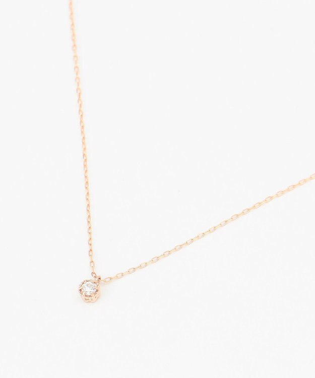 TOCCA 【WEB限定】FLORA K18 DIAMOND NECKLACE K18 ダイヤモンド ネックレス ピンクゴールド系