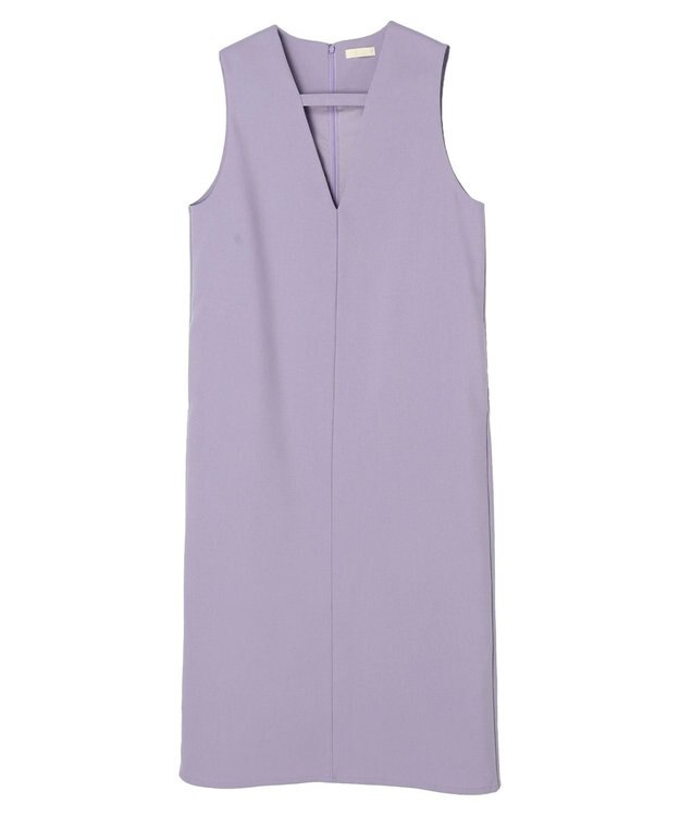 earth music&ecology Ｖネックジャンパースカート Light Purple