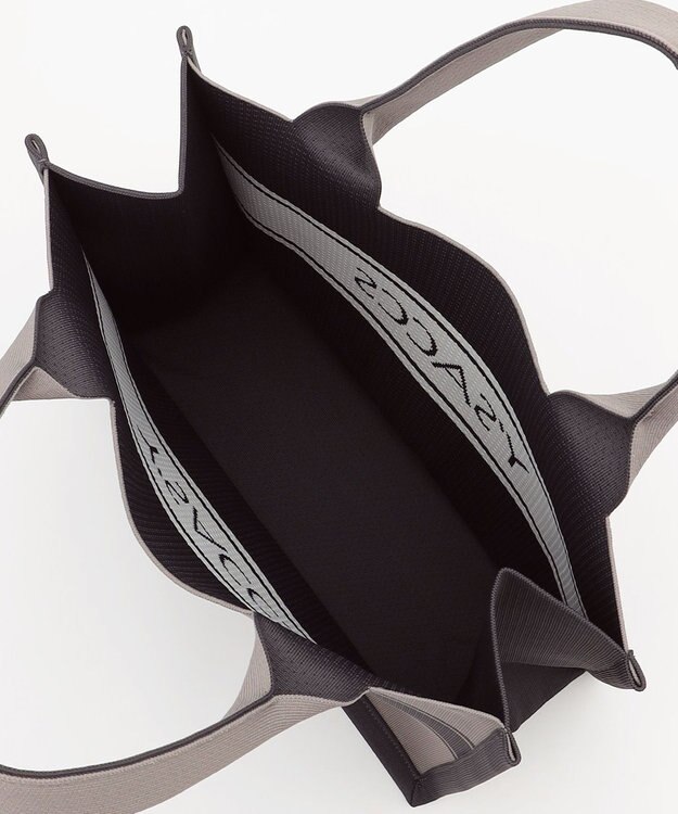 Y'SACCS ウォッシャブルニットトート large グレー