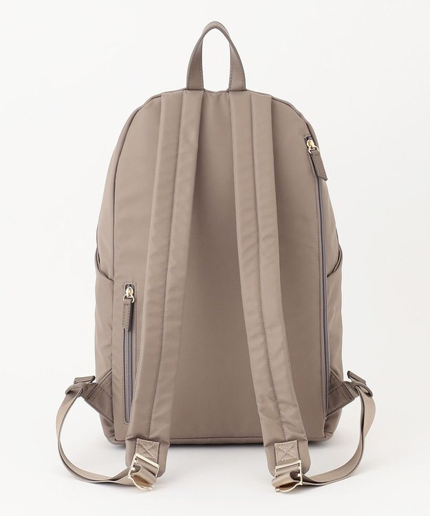 23区 【撥水】ナイロン リュック ベージュ系