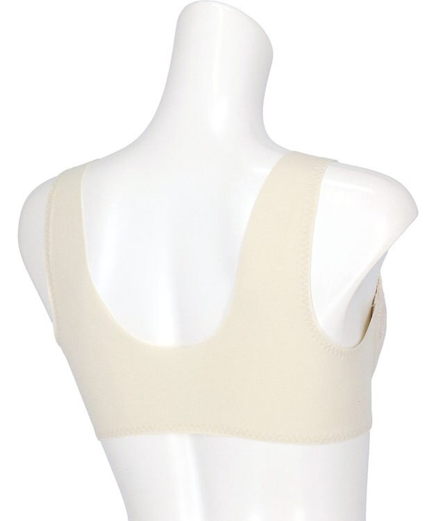 Wing ノンワイヤーブラ 着脱しやすい つけごこちがラク まるみのあるシルエット 【着脱らくらくブラ】 3Lまで対応 大きいサイズ NB4040 ウイング／ワコール ベージュ