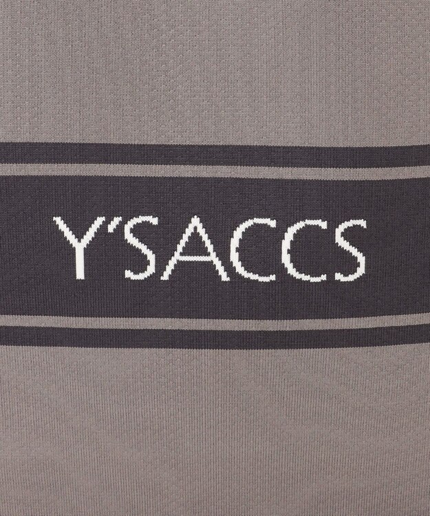 Y'SACCS ウォッシャブルニットトート large グレー