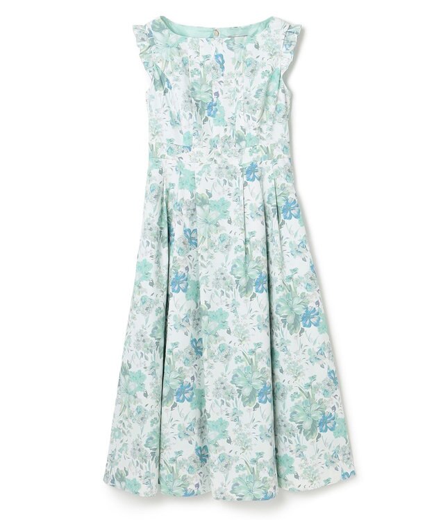 TOCCA 【洗える】BOUQUET OF PINK ドレス ミント系