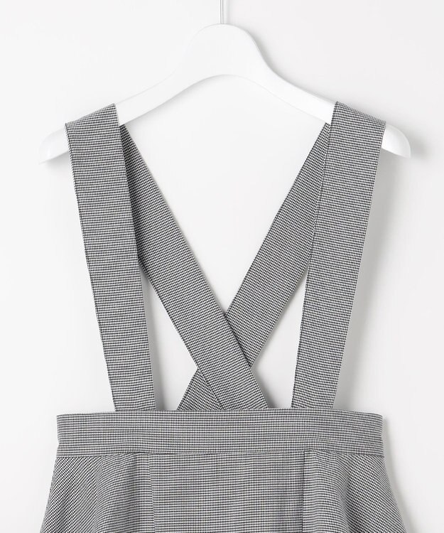 Feroux 【2WAY】サス付きペプラムデザイン スカート ホワイト系1