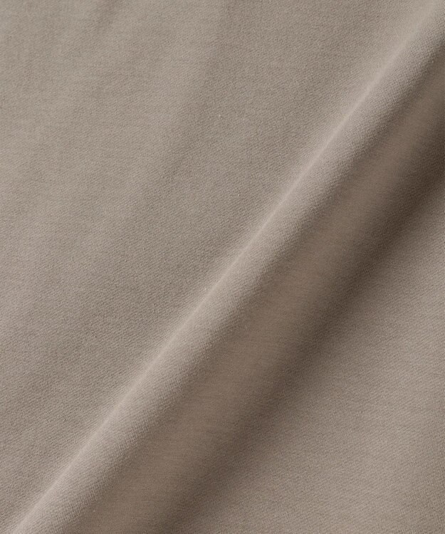 WHITE MAILS HIGH GAUGE URAKE HAIF SLEEVE SIDE SLIT ロングワンピース チャ