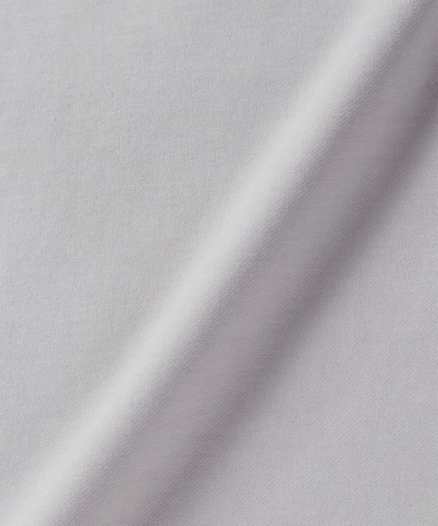 WHITE MAILS HIGH GAUGE URAKE HAIF SLEEVE SIDE SLIT ロングワンピース ライトグレー