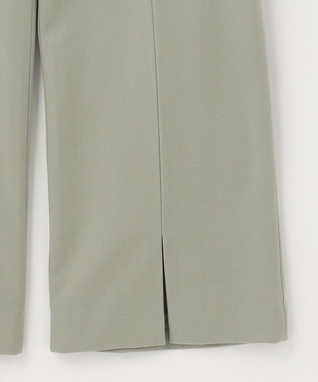 ANY 【福田麻琴さんコラボ】ちょ美っとフレアパンツ セージグリーン