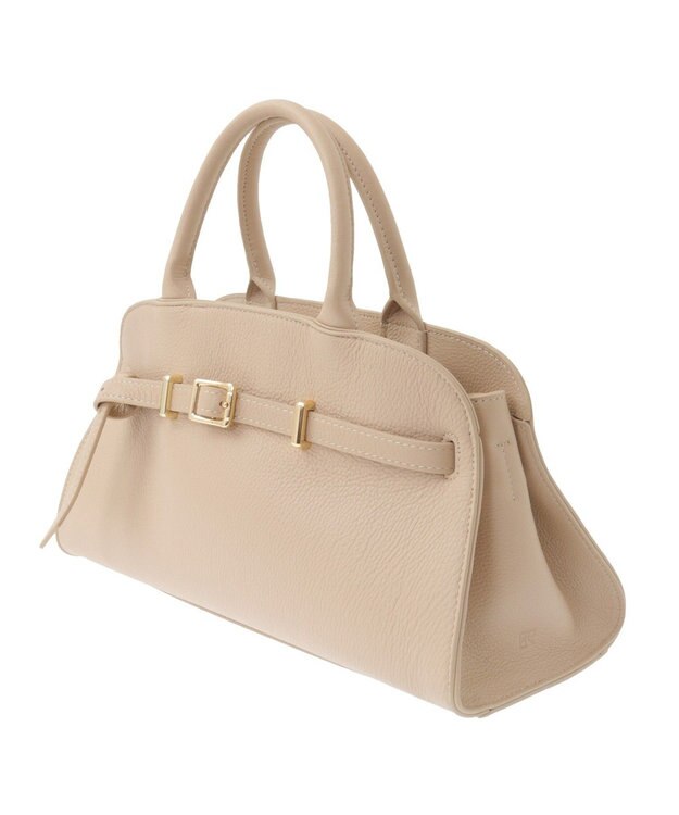 YECCA VECCA 【story.】ベルトハンドバッグ Light Beige