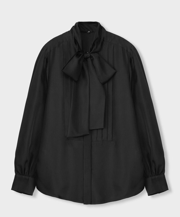 GRACE CONTINENTAL シルクツイルボウブラウス ブラック
