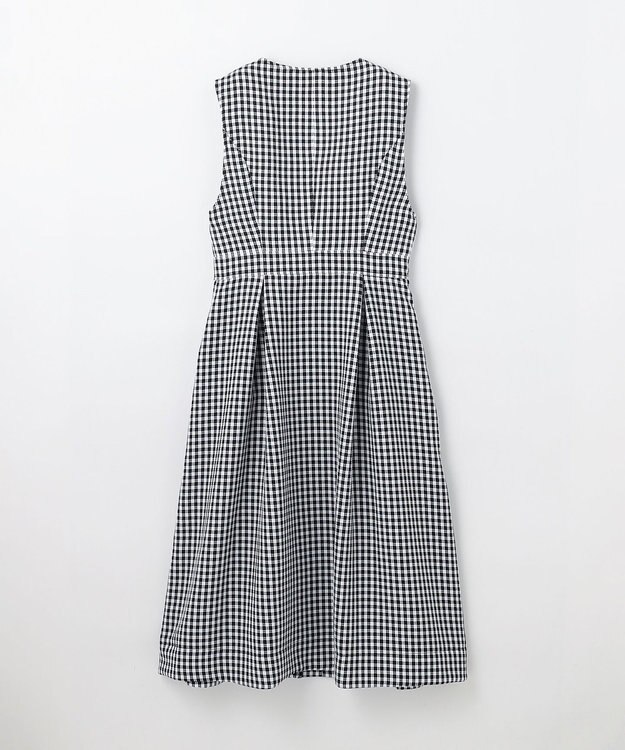 GRACE CONTINENTAL チェックジャンパースカート ブラック