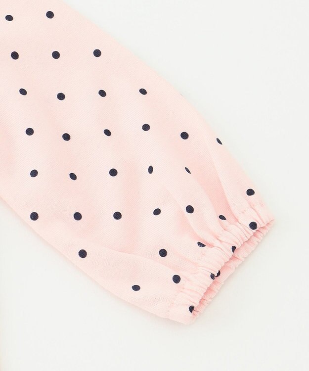 組曲 KIDS 【70cm】Baby Dot ロンパース ピンク系5