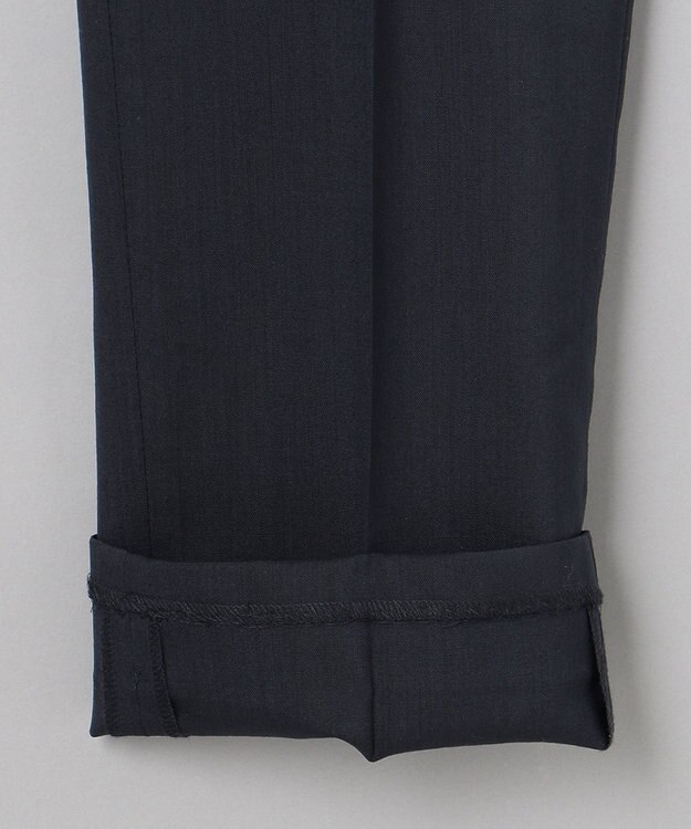 GOTAIRIKU 【AIRYMOVE】ウォッシャブルウール セットアップパンツ ネイビー系