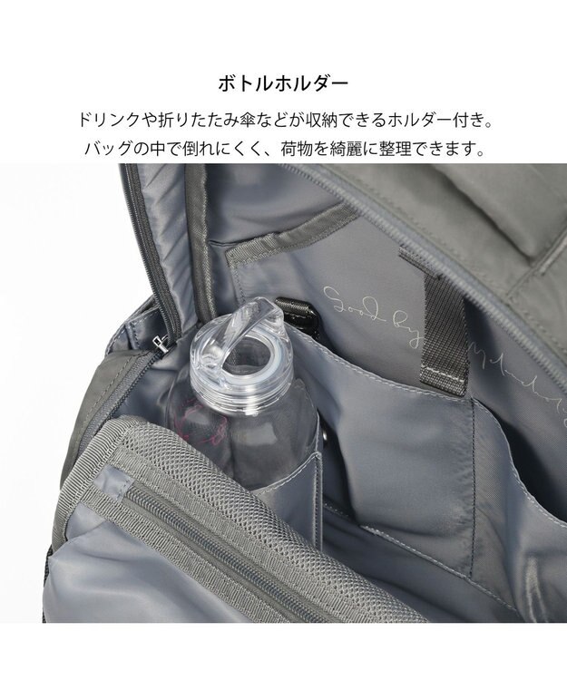 ACE BAGS & LUGGAGE W&.Day/Night トゥキ スクエアリュック A4サイズ 13.3インチPC収納 20511 ダブルアンドデイナイト ダークグレー