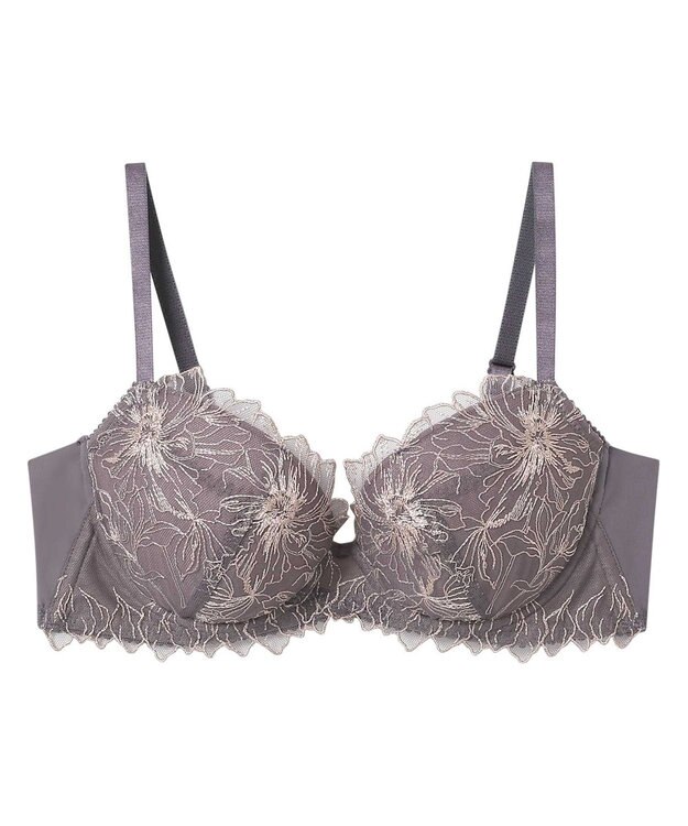 AMPHI ブラジャー ふっくらまる胸キープ 脇高設計 背中をスムージング 【Hold Day Bra ホールドデイブラ】 ブラ BBJ304 アンフィ／ワコール