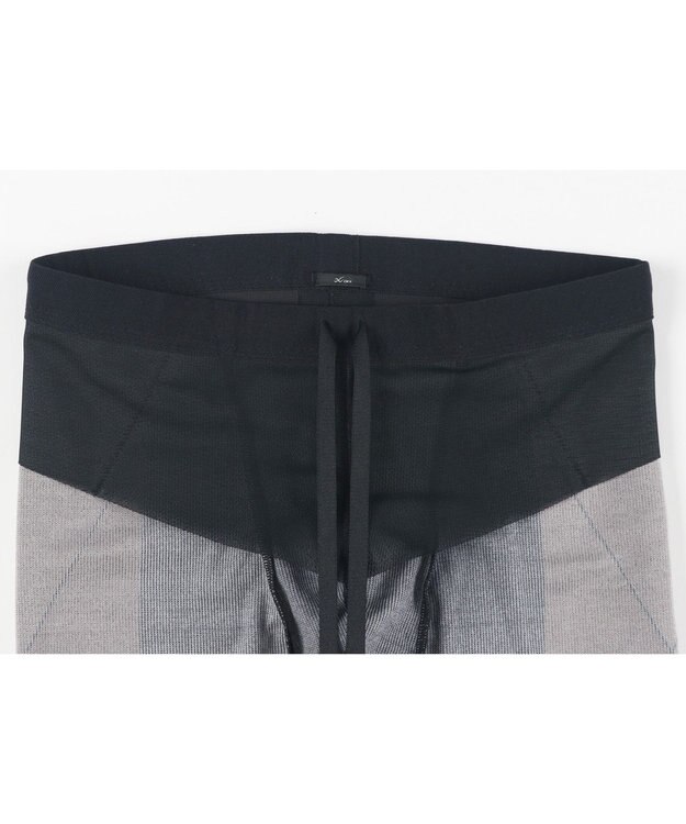 CW-X 【MEN】 CW-X スポーツタイツ ハーフ ひざ上丈 下半身サポート(股関節・腰・おしり・ふともも) 全面メッシュ素材 マラソン・球技 メンズ HZO775 /ワコール ブラック