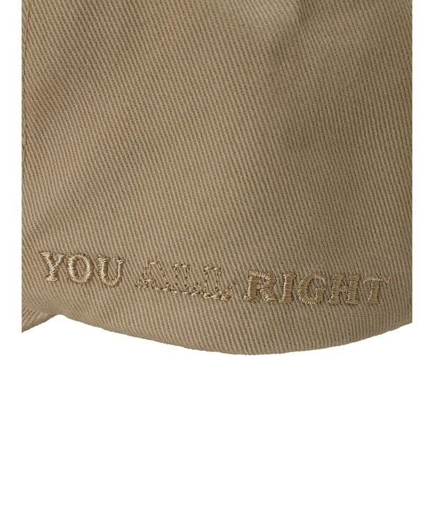 AMERICAN HOLIC ツイルロゴＣＡＰ Beige