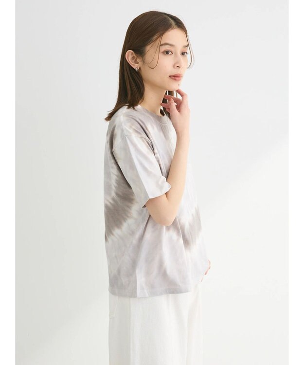 Green Parks ・ＳＵＧＡＲ　ＳＰＯＯＮ　ハートタイダイＴＥＥ Gray Beige