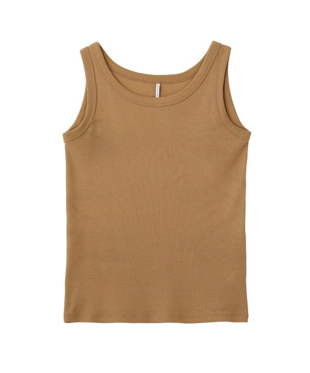 AMERICAN HOLIC テレコタンクトップ Dark Beige