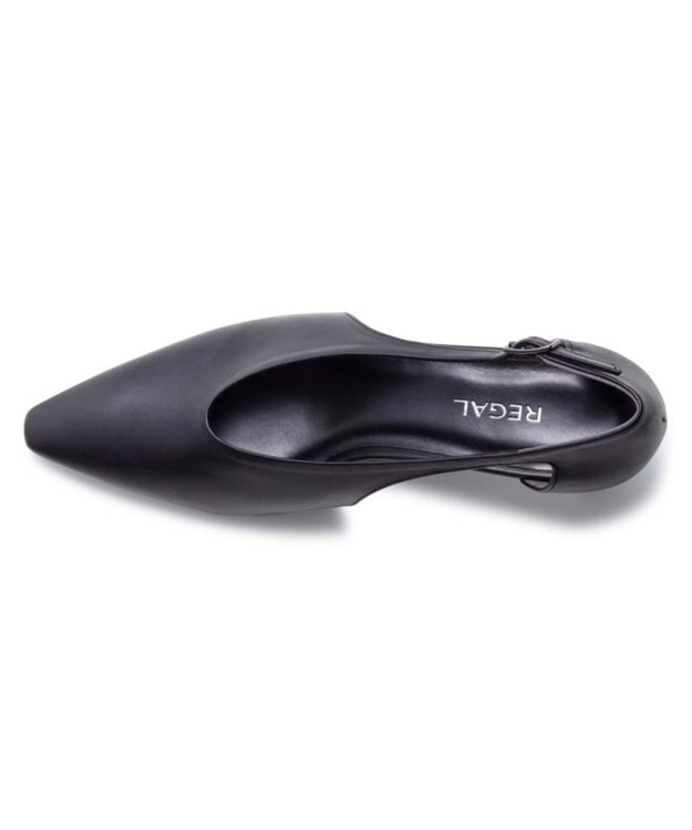 REGAL FOOT COMMUNITY 【リーガルレディース】F95R サイドオープンパンプス ブラック