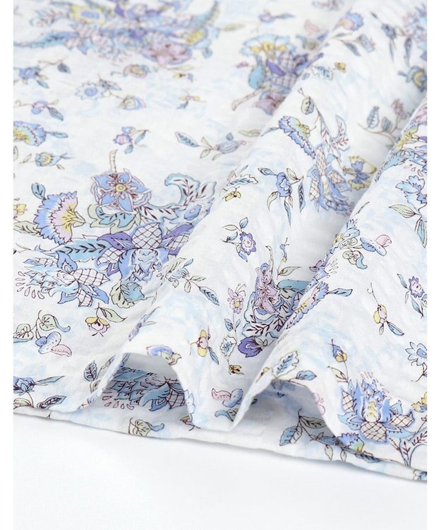 WACOAL パジャマ 7分袖 長袖 長ズボン 綿100%(本体) ローン素材 ミントン レディース NDT265 /ワコール ホワイト