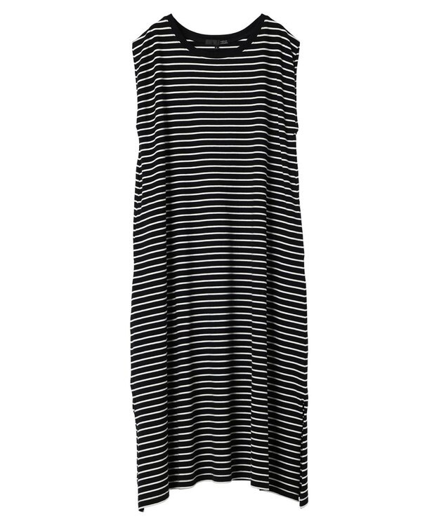 Green Parks ・ＳＵＧＡＲ　ＳＰＯＯＮ【ＣＯＯＬ】タックノースリワンピ Border