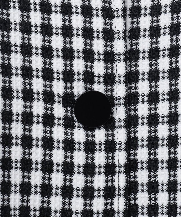 GRACE CONTINENTAL チェックジャンパースカート ブラック