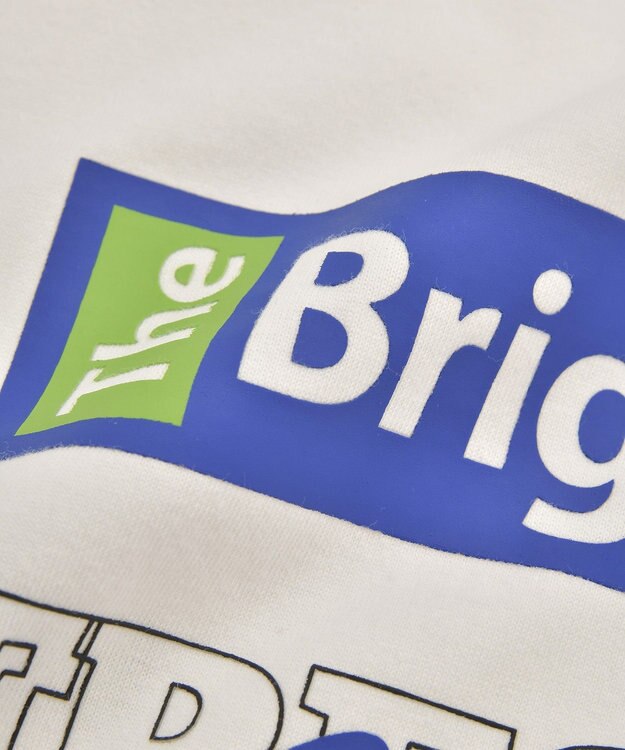 AMERICAN HOLIC カンパニーロゴ風ロングＴシャツ Off White