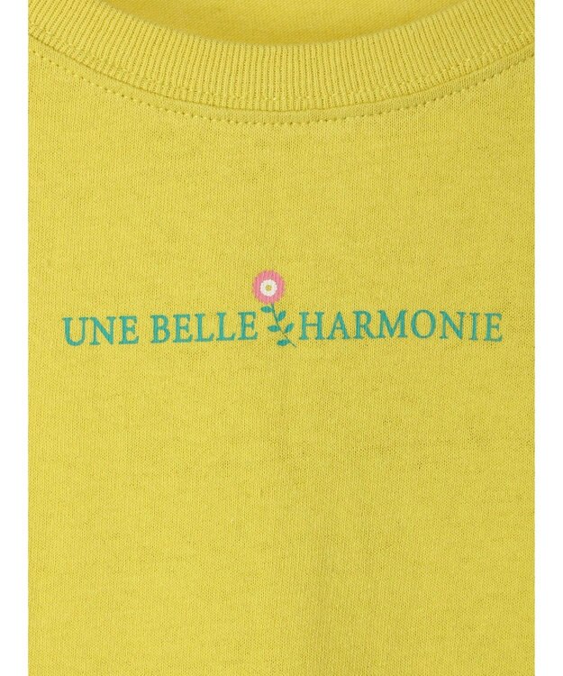 earth music&ecology ＵＮＥ　ＢＥＬＬＥ　ＨＡＲＭＯＮＩＥ　Ｔシャツ Yellow