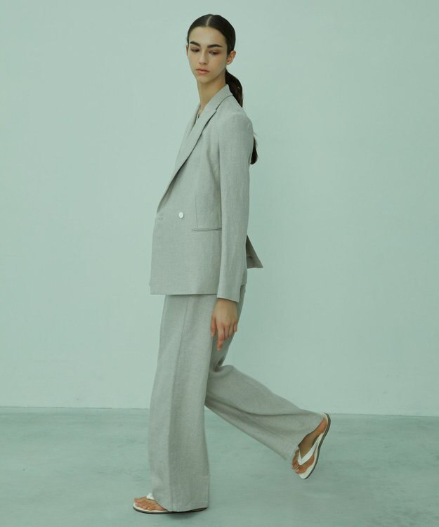 BEIGE， 【S-size】BURDOCK / ワイドパンツ Slate