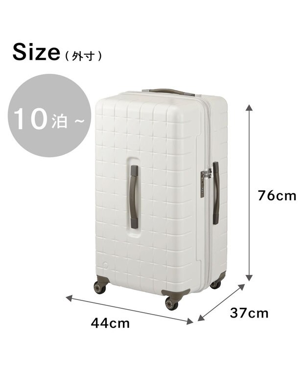 ACE BAGS & LUGGAGE Proteca 360G4 スーツケース 日本製 105L 02425 プロテカ ウォームグレー