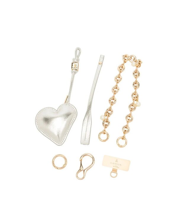 LANVIN en Bleu ノエル チャーム シルバー