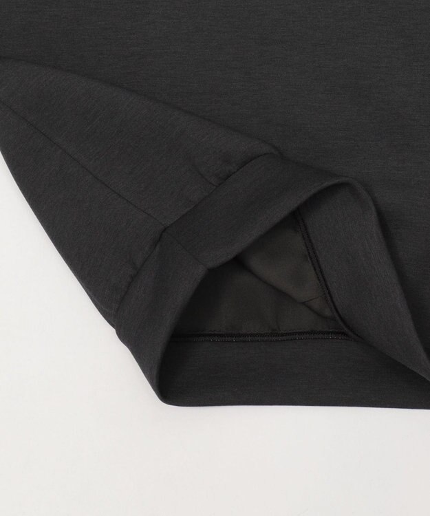 WEGO 【ユニセックス着用ITEM/MLサイズ展開】ワンポイントバイカラープルパーカー ブラック中濃色