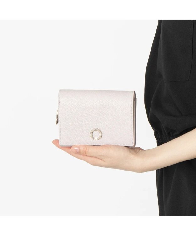 CLATHAS カーラ 二つ折り財布 ラベンダー