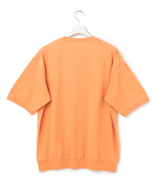 J.PRESS YORK STREET 【UNISEX】ブルドッグプリントTシャツ オレンジ系