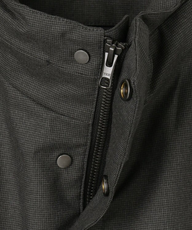 GOTAIRIKU 【帝人】SOLOTEXラミネートスタンドカラー コート グレー系