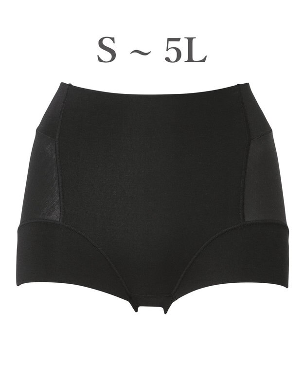 BRADELIS New York 【モアナモリーズ】　森みなのオーガニックコットン混エアリーショーツ26 ブラック