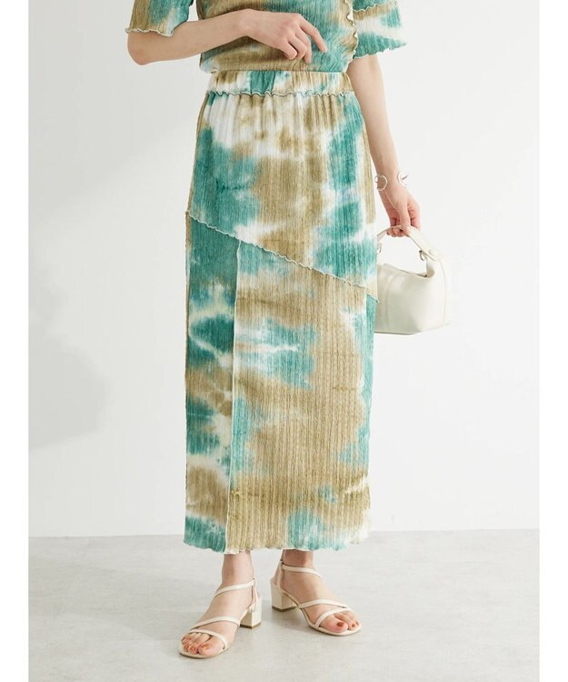 Green Parks ・ｎｏｖｅｍ　９　タイダイメロースカート Green