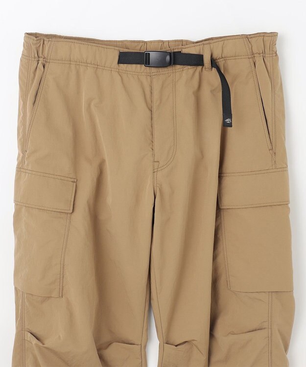 JOSEPH ABBOUD MOUNTAIN 【ECO撥水/起毛裏地】マイクロリップワッシャー カーゴ パンツ ベージュ系