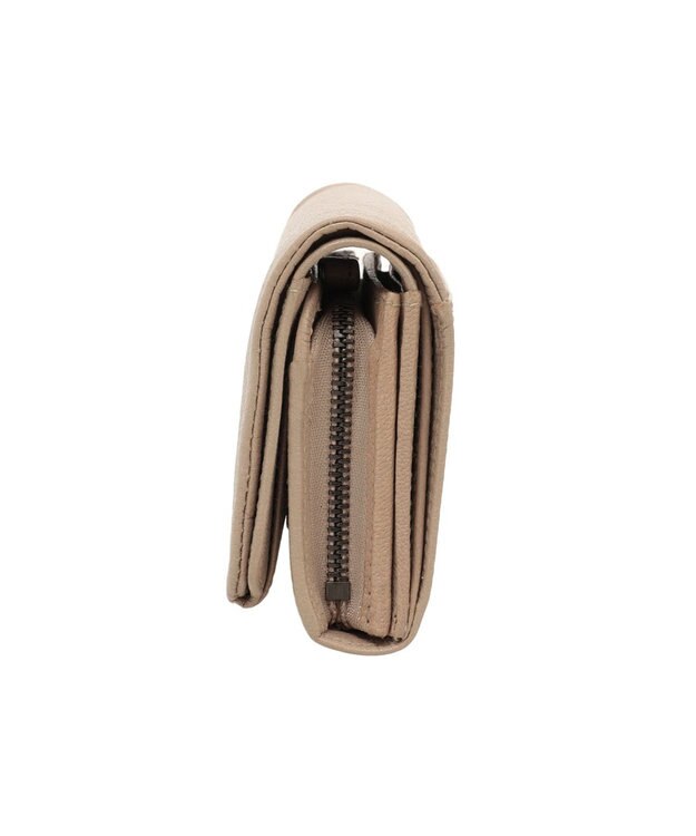 genten ゴートベーシック 二つ折り財布 サンドベージュ