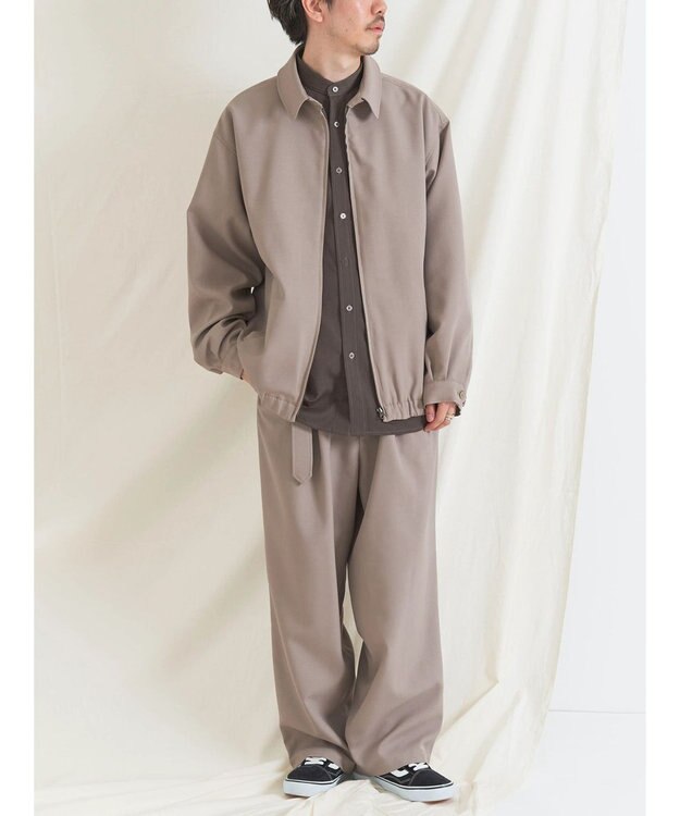 CRAFT STANDARD BOUTIQUE Ｔ／Ｒバンドカラーシャツ Mocha