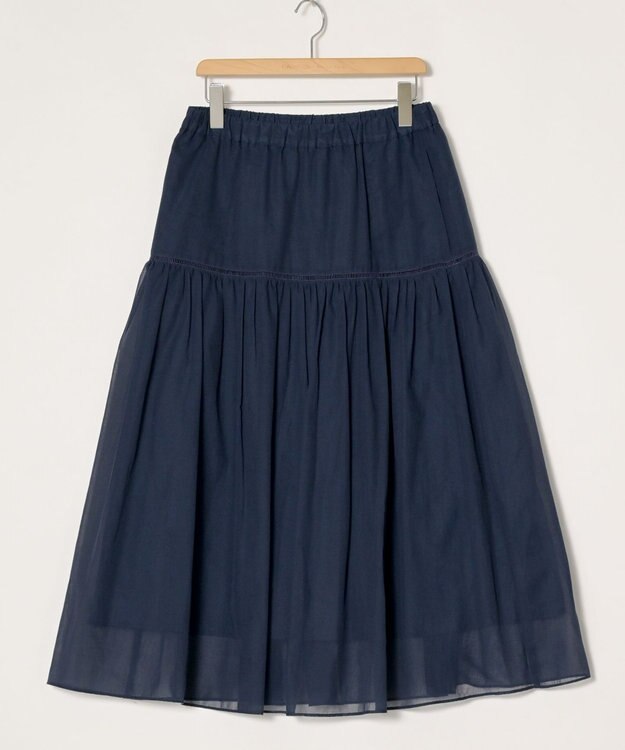 ONWARD Reuse Park 【組曲】スカート春夏 ネイビー