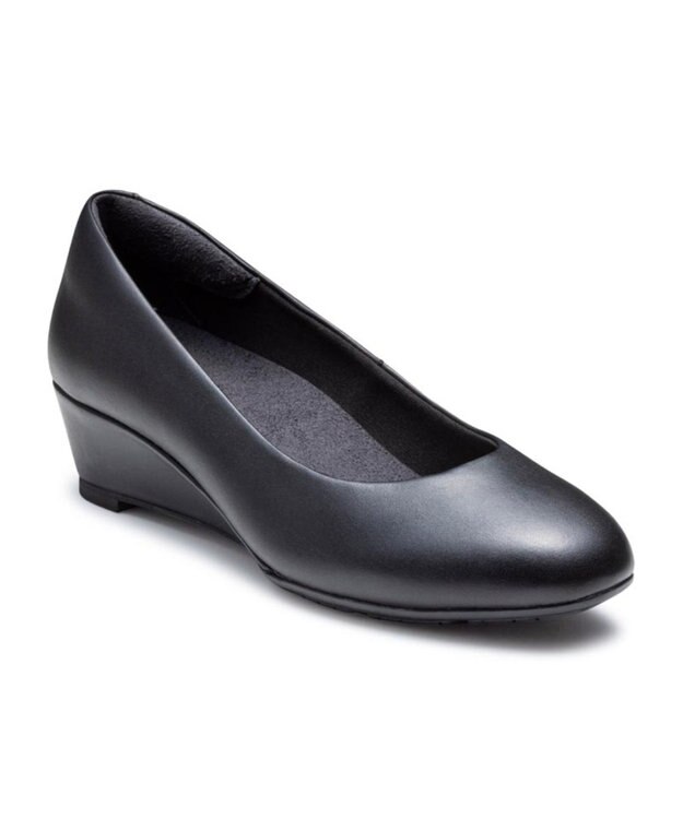 REGAL FOOT COMMUNITY 【リーガルレディース】F66R ウエッジパンプス パンプス ブラック