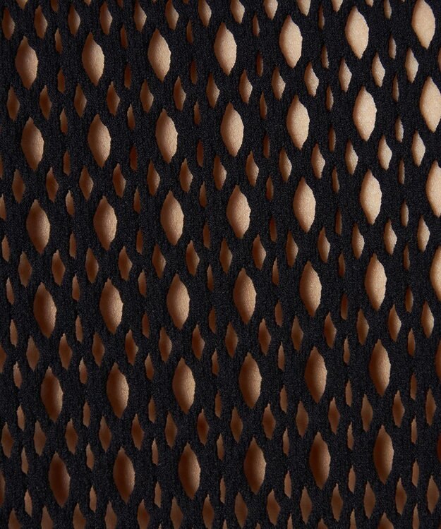 Chacott Chacott BALANCE【ノーソイングニット】メッシュニットワンピース ブラック