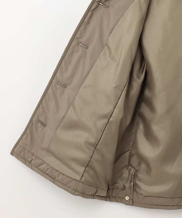 J.PRESS LADIES L 【抗菌防臭】コンパクトタフタプレミアム撥水 ショート アウター ブラウン系