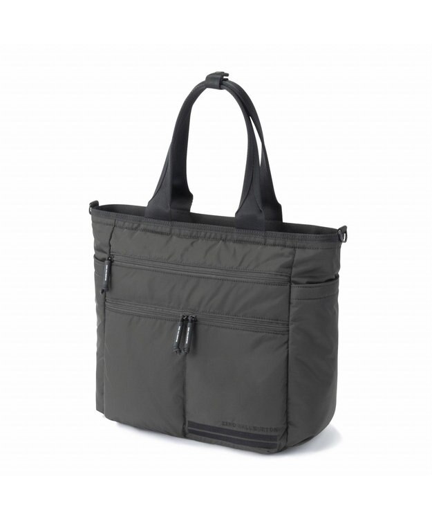 ZERO HALLIBURTON DICROS SOLOシリーズ ロッカートート 縦 ZHG-B DS 85001 チャコール