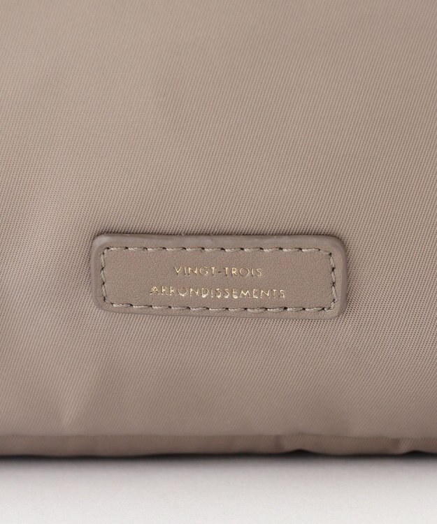 23区 【撥水】ナイロン リュック ベージュ系